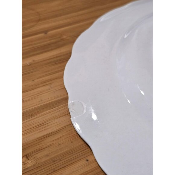 Vintage Royal Kent Bone China Staffordshire England Salad Plate Violets Floral - Picture 6 of 6